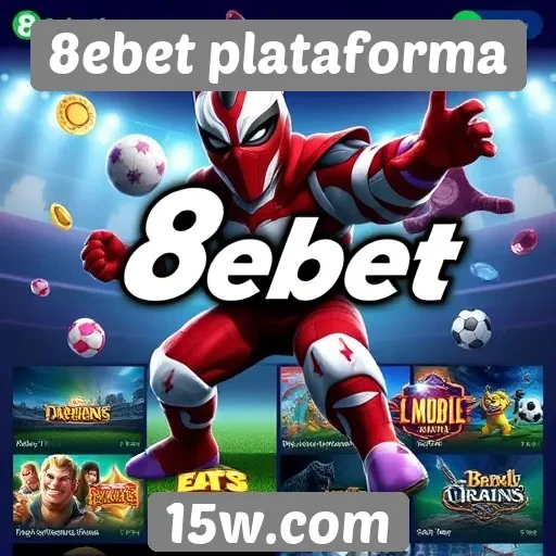 Variedade de jogos disponíveis na 8ebet